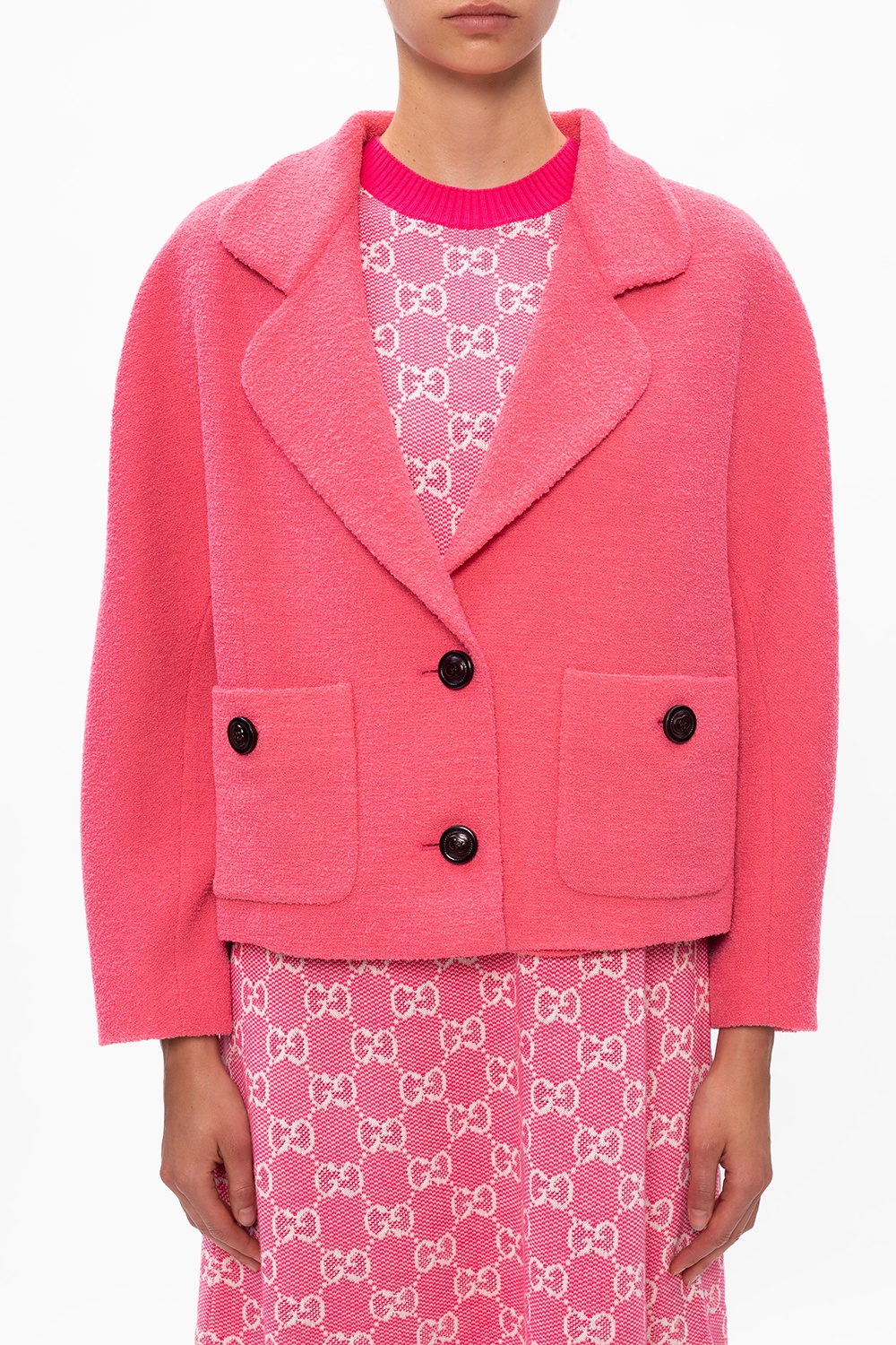 Gucci deals pink blazer